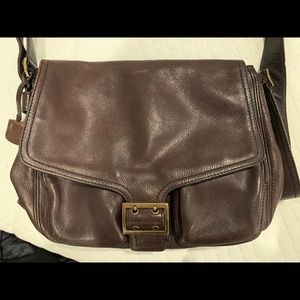 Banana Republic brown satchel purse